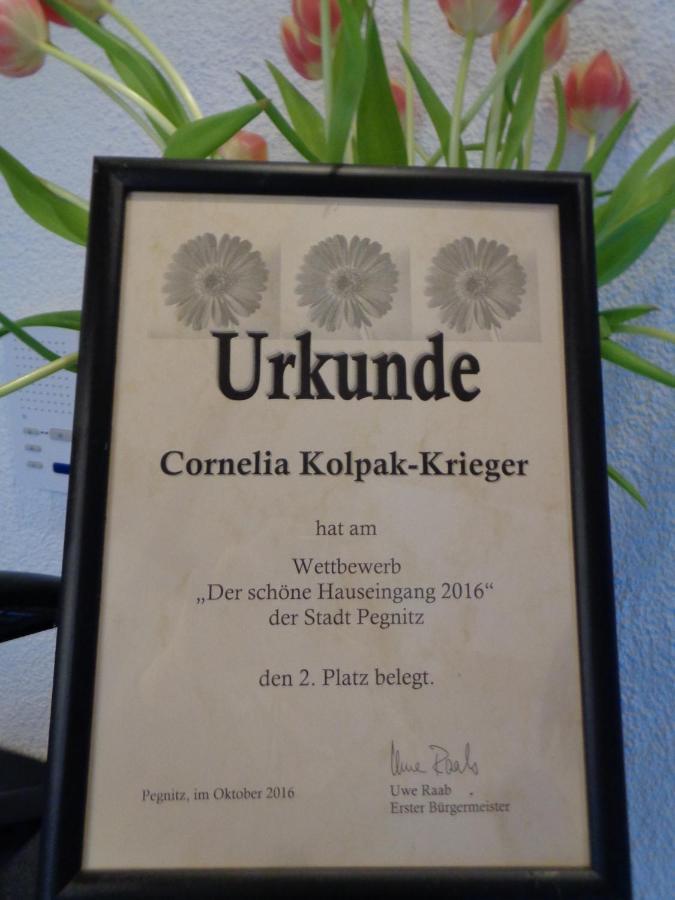 Cornelia Kolpak-Krieger Apartman Pegnitz Kültér fotó